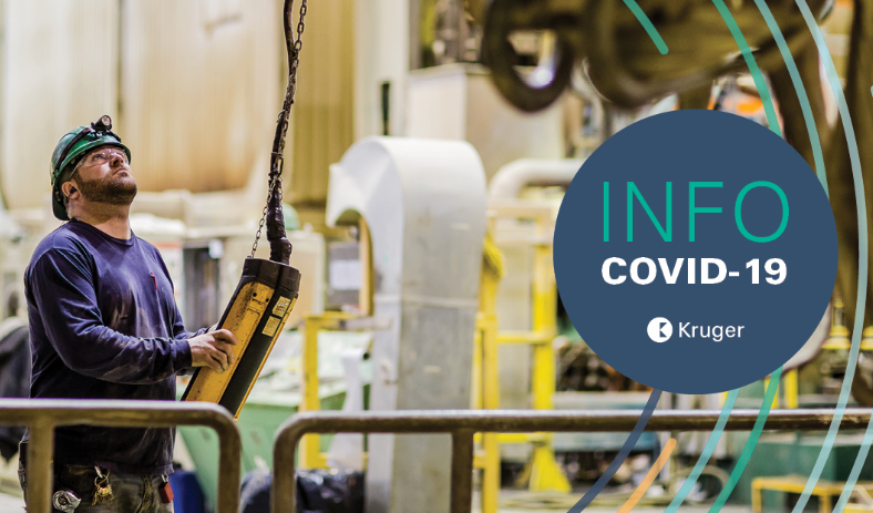 Kruger Maintient Ses Activites Essentielles Conformement Aux Directives Gouvernementales Liees A La Covid 19 Kruger